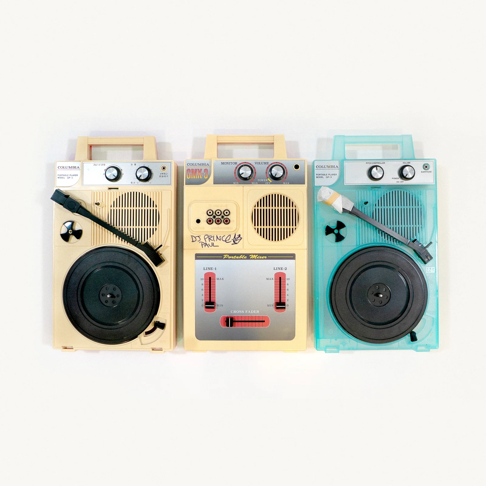 Prince Paul’s Vintage Columbia GP-3 Portable DJ Setup view 5