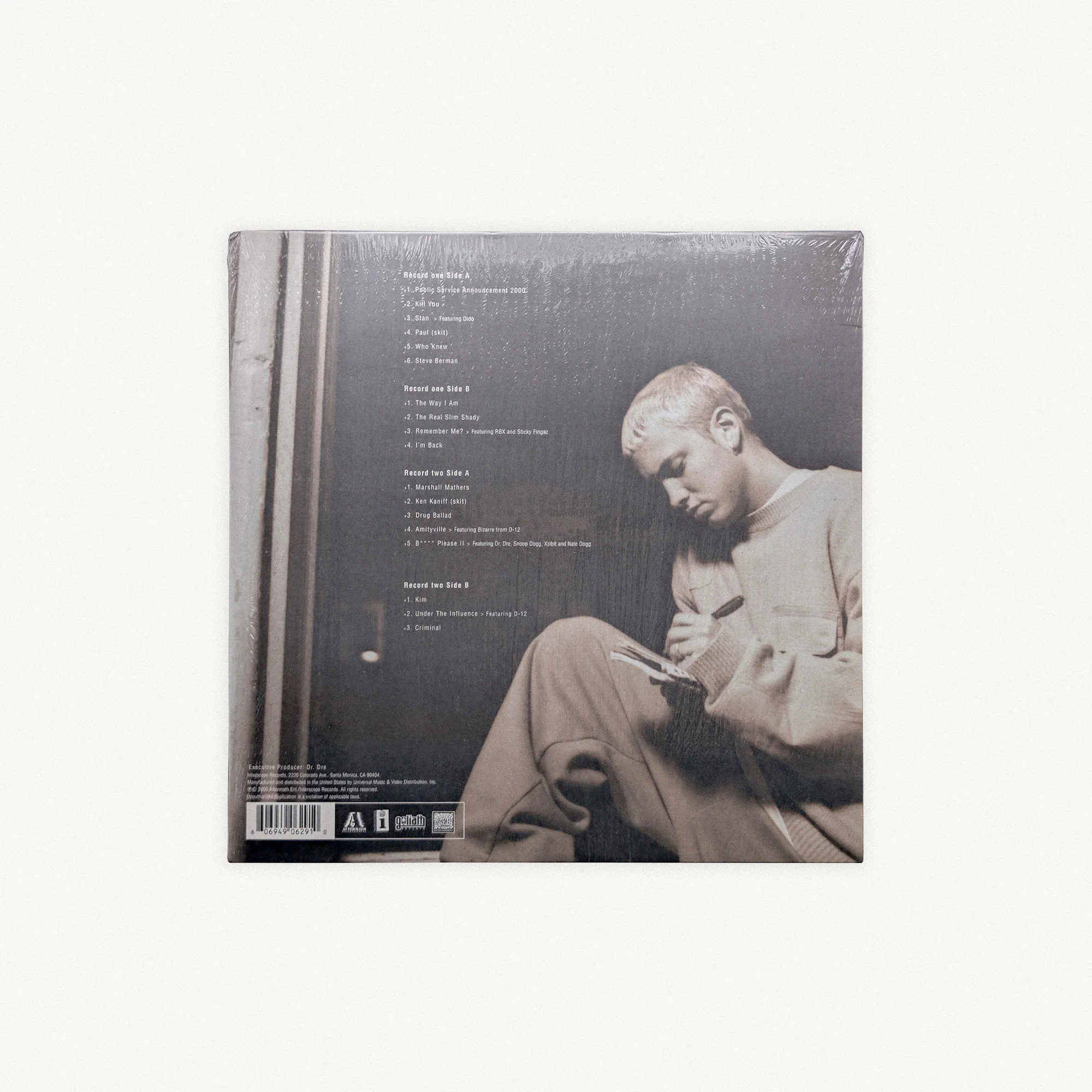 Eminem – The Marshall Mathers LP sealed first-press double LP view 2