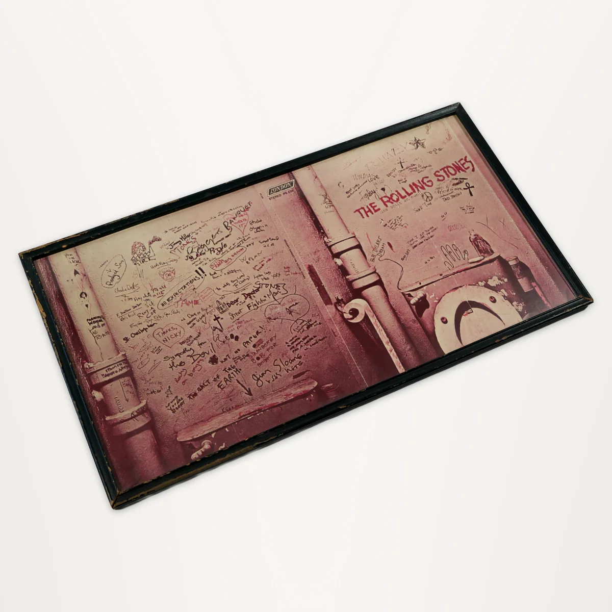 The Rolling Stones – Beggars Banquet (Rejected Cover Slick) view 3