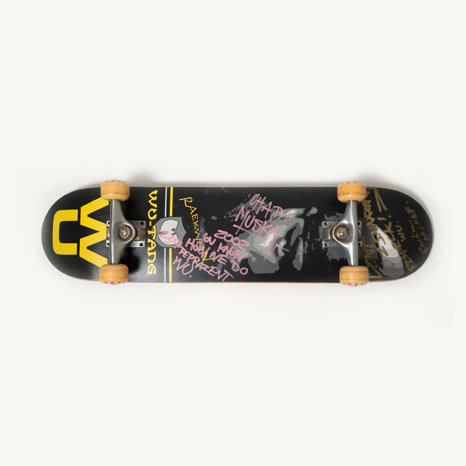 Chad Muska / Raekwon Wu-Tang Prototype Skateboard (2001/2002)