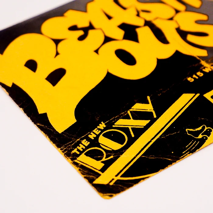 Beastie Boys – Original Roxy Flyer (1980s, NYC) view 3