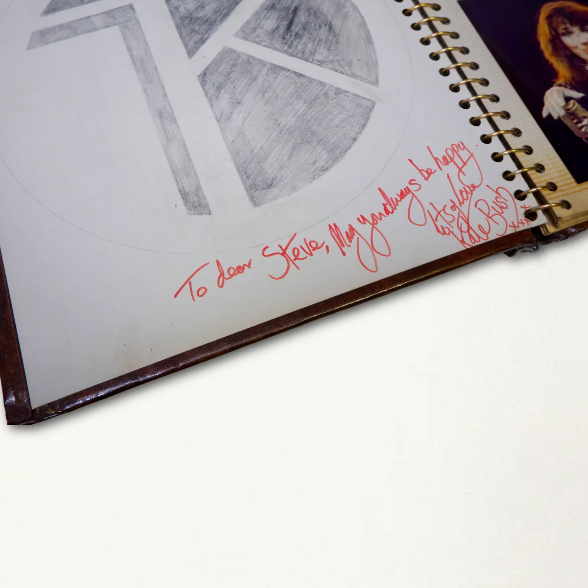 Kate Bush – Personally Inscribed Kate Bush Club Photo Album view 4