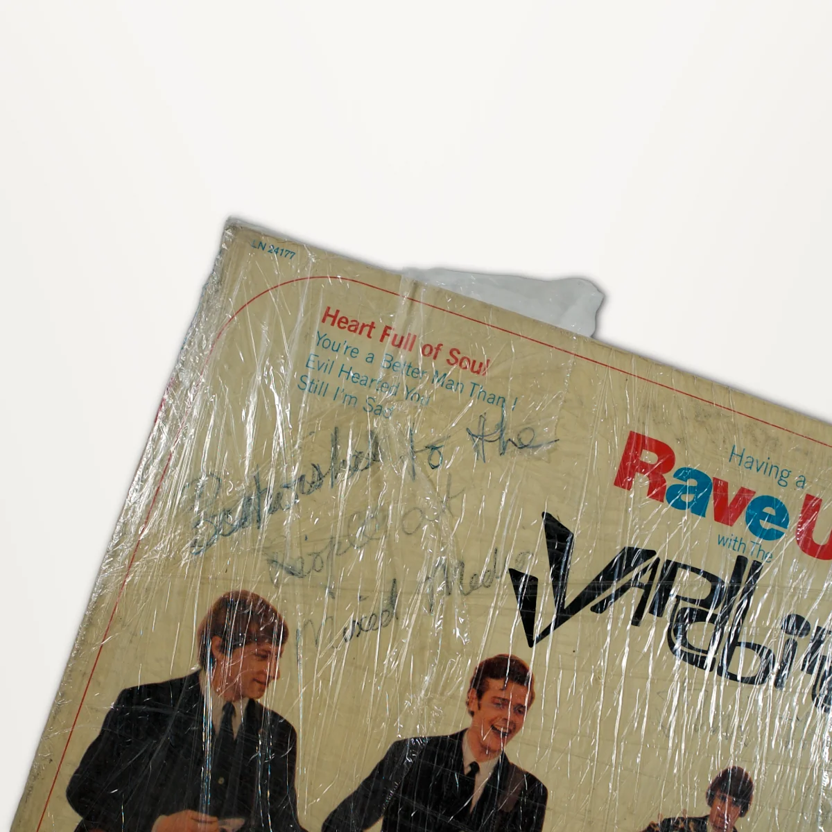 The Yardbirds – Having a Rave Up Signed LP view 2
