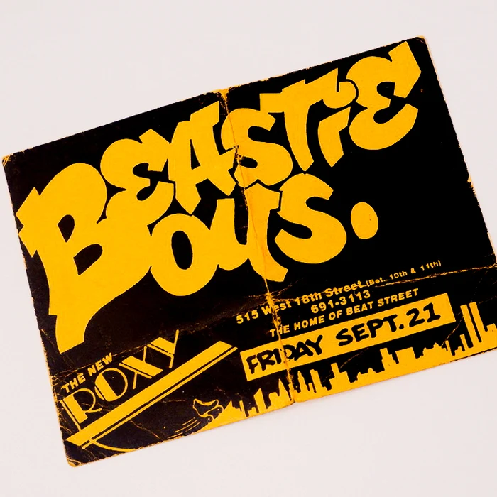 Beastie Boys – Original Roxy Flyer (1980s, NYC) view 4