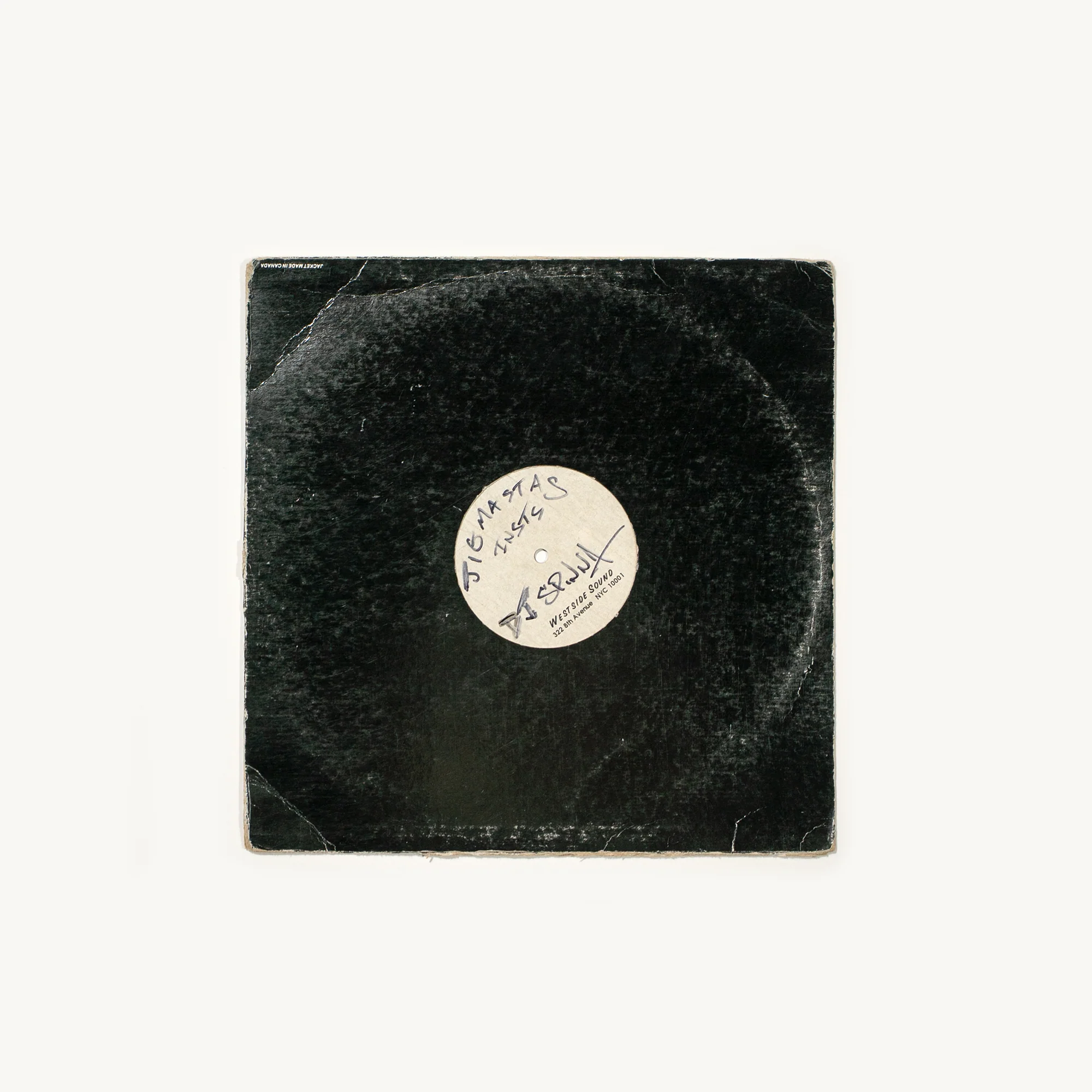 Jigmastas Instrumental Acetate (2 Unreleased Instrumentals) view 4