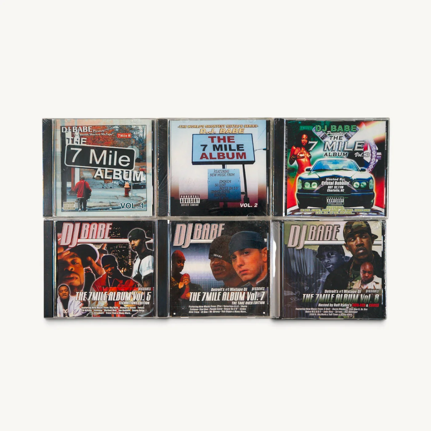 DJ Babe – The 7 Mile Album mixtape series, Volumes 1–9 view 2