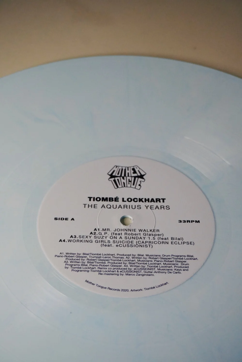 Tiombé Lockhart "The Aquarius Years" LP featuring Robert Glasper view 4