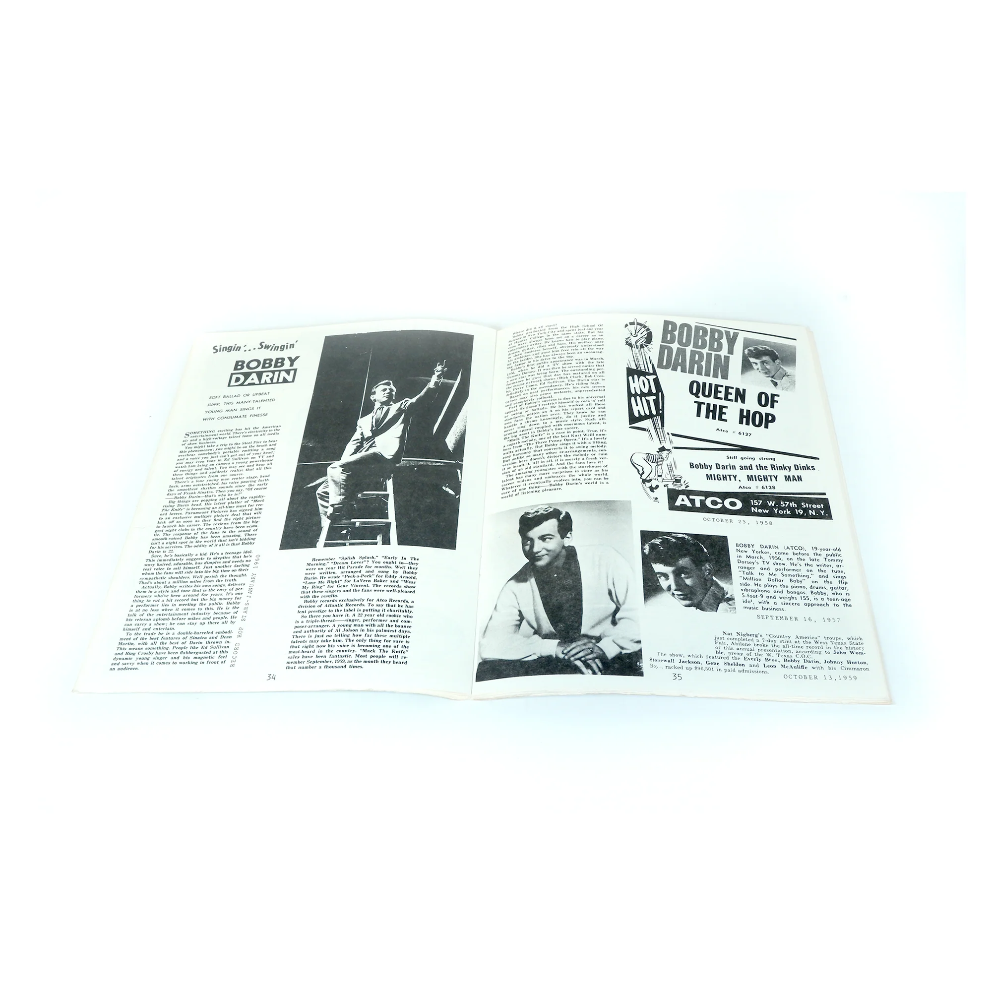 Rock and Roll Legends" Number Three by Alan Clark, 1982 Leap Frog Productions