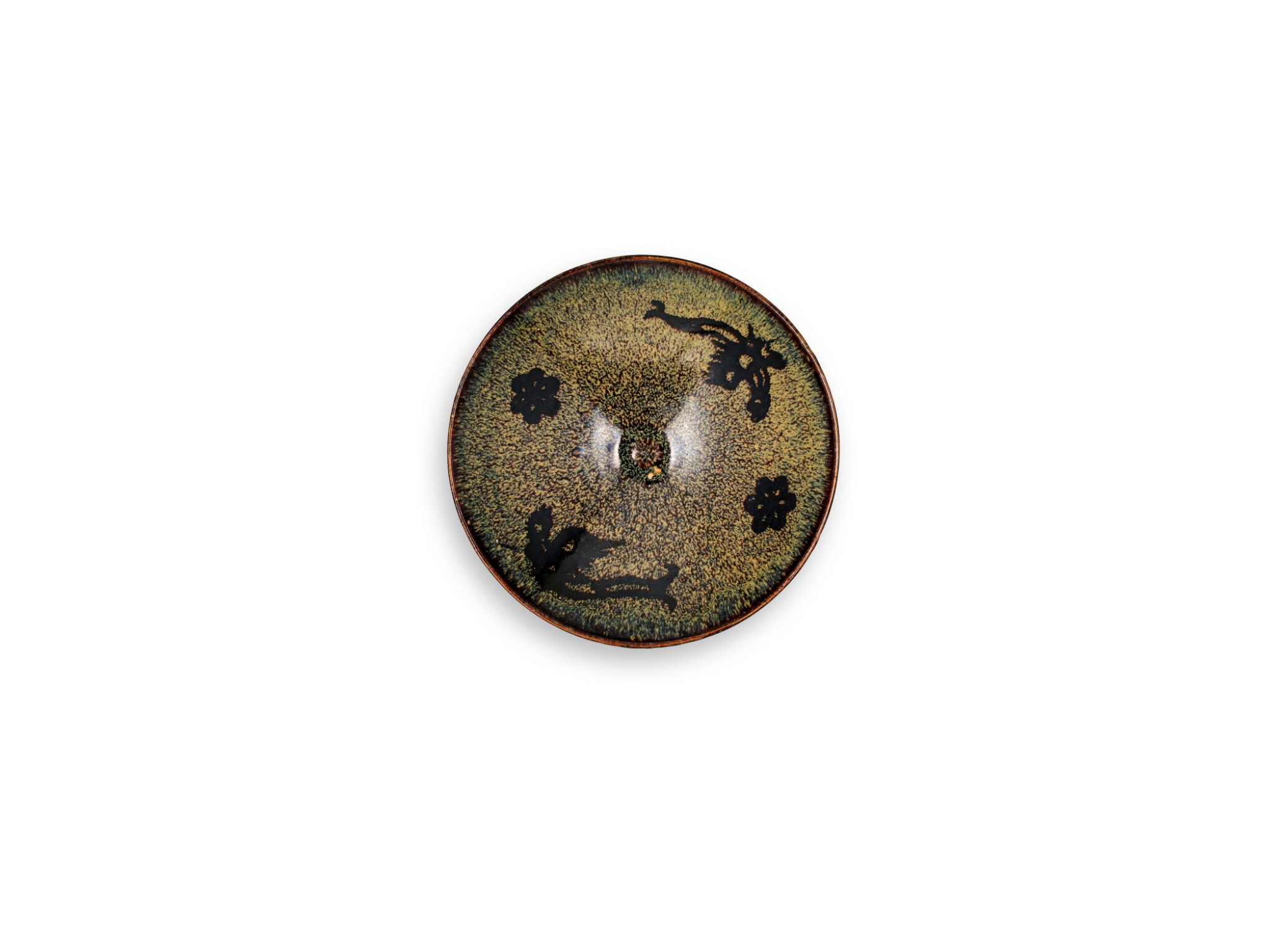 A Jizhou 'papercut' 'phoenix' tenmoku bowl, Southern Song dynasty view 4