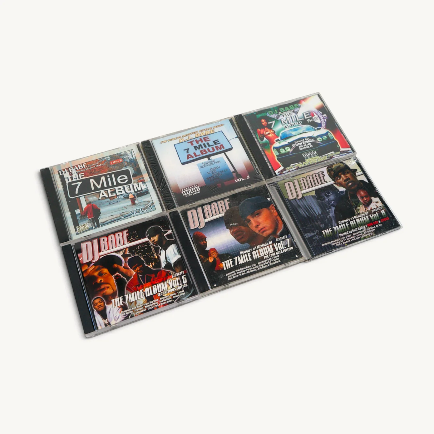 DJ Babe – The 7 Mile Album mixtape series, Volumes 1–9