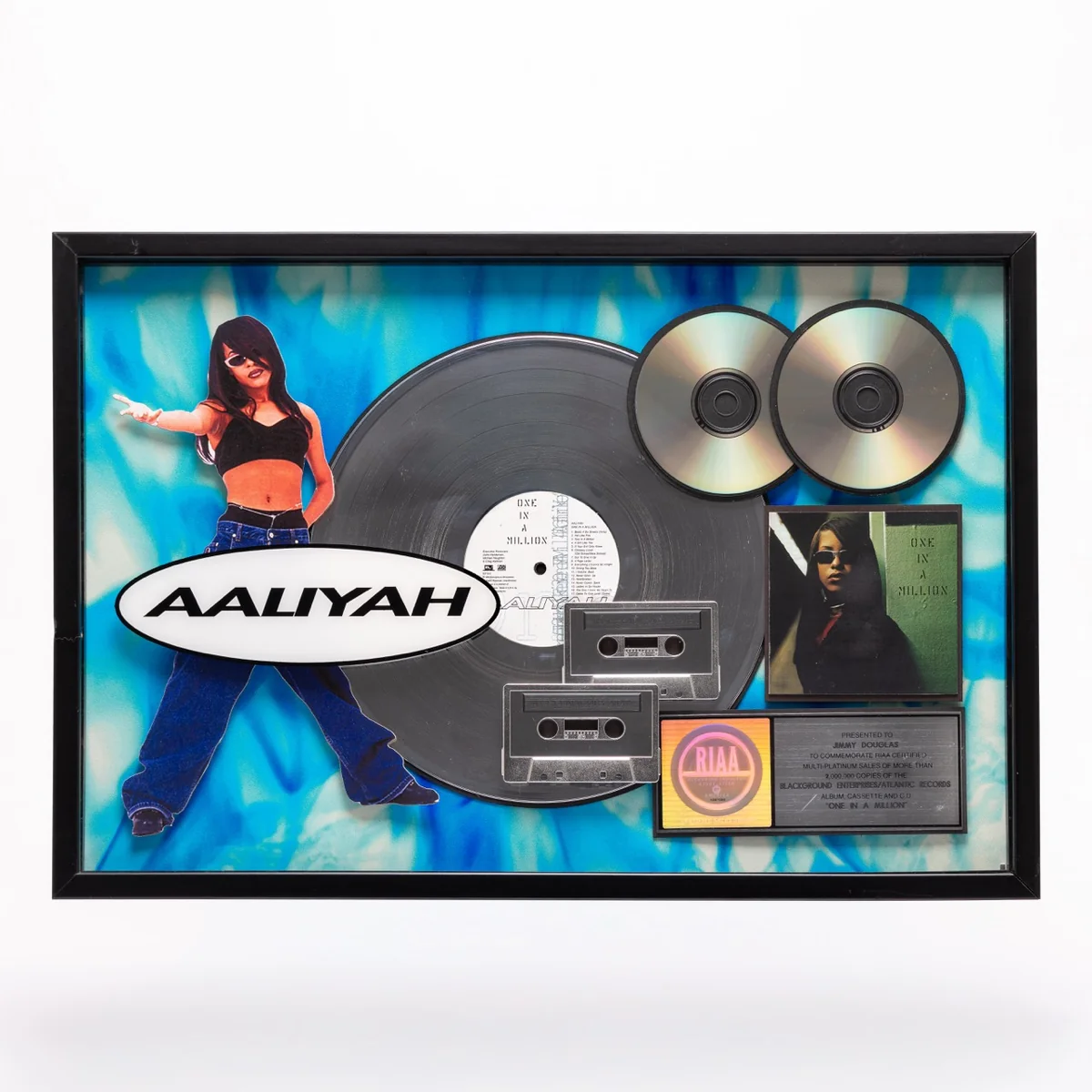 Aaliyah "One In A Million" Platinum Record